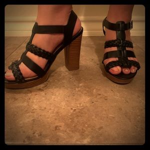 Sandal block heel